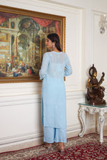 Load image into Gallery viewer, Nagma Premium Chikankari Mukaish Viscose Set
