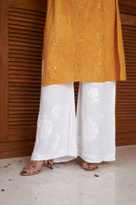 Load image into Gallery viewer, Rakul Preet Viscose Mukaish Chikankari Kurti

