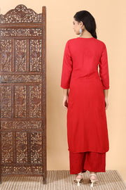 Bahar Chikankari Ombre Dyed Kurti Set