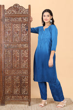 Load image into Gallery viewer, Bahar Ombre Dyed Chikankari Set
