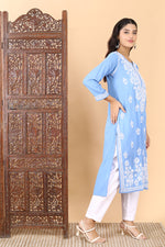 Load image into Gallery viewer, Saba Premium Modal Chikankari Kurti
