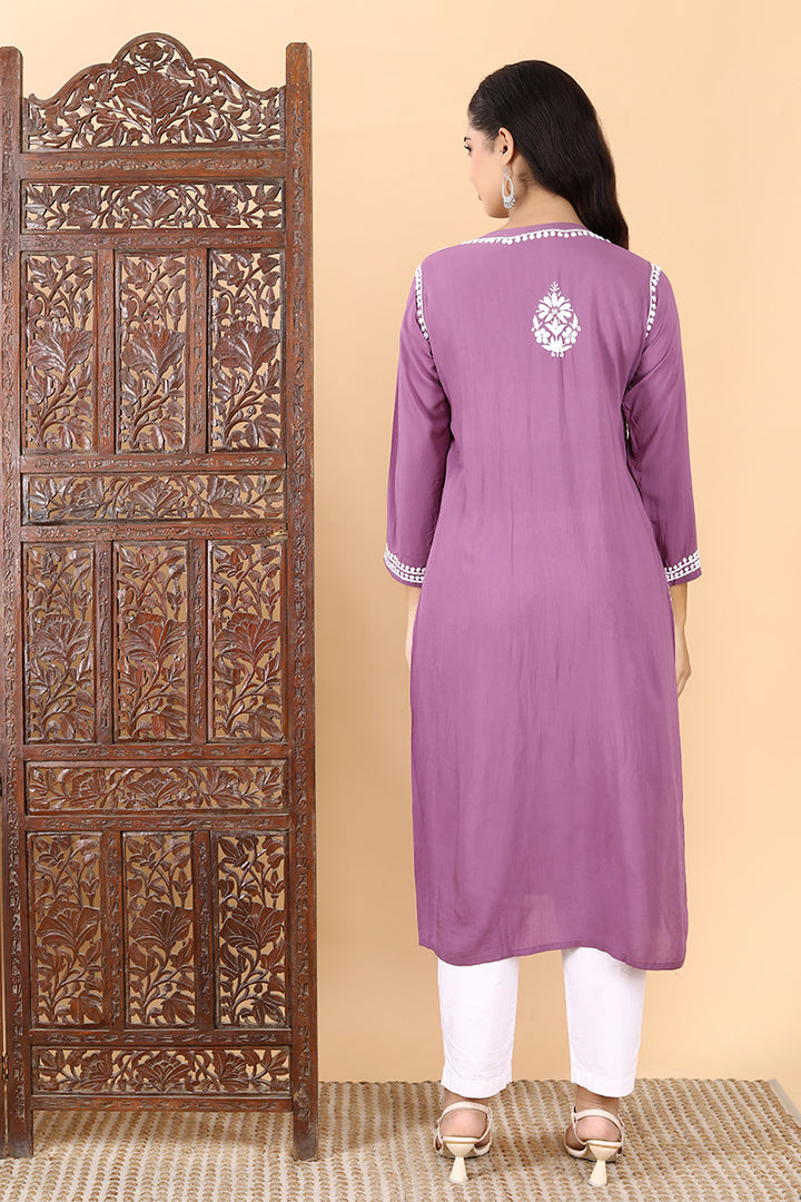 Saba Premium Modal Chikankari Kurti