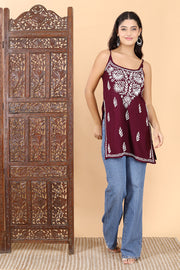 Anushka Noodle Chikankari Kurti