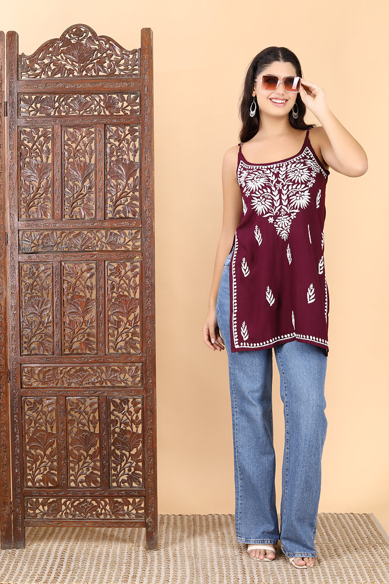 Anushka Noodle Chikankari Kurti