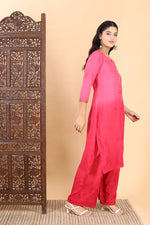 Load image into Gallery viewer, Bahar Chikankari Ombre Dyed Kurti Set
