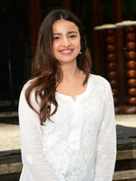 Load image into Gallery viewer, Mrunal Viscose Chikankari Kurti
