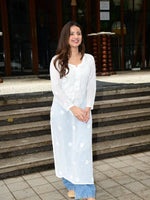 Load image into Gallery viewer, Mrunal Viscose Chikankari Kurti