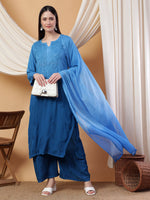 Load image into Gallery viewer, Bahar Ombre Dyed Chikankari Set
