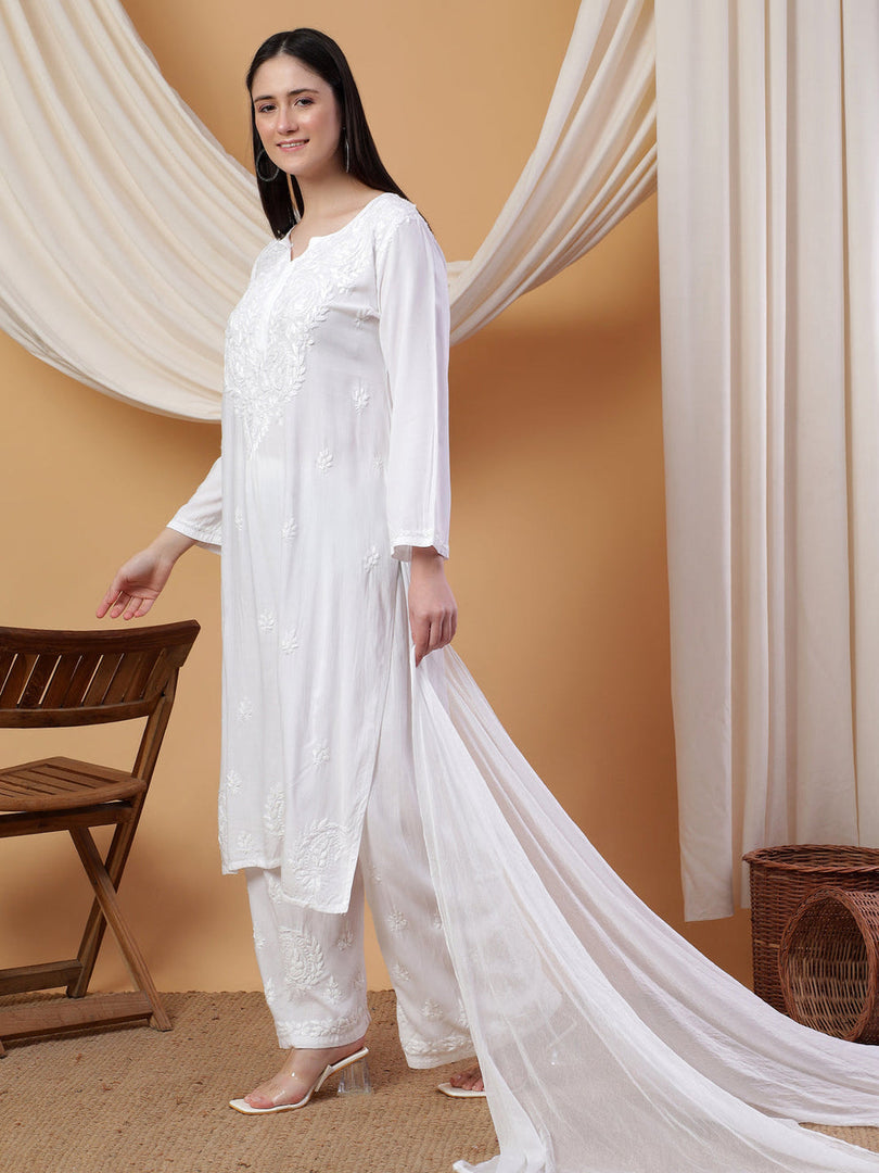 Bahar Ombre Dyed Chikankari Set