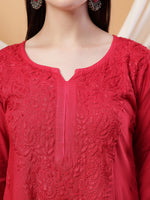 Load image into Gallery viewer, Bahar Chikankari Ombre Dyed Kurti Set
