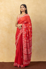 Load image into Gallery viewer, Jogini Kota Doria Chikankari Saree