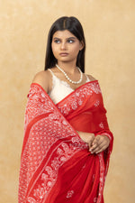 Load image into Gallery viewer, Jogini Kota Doria Chikankari Saree