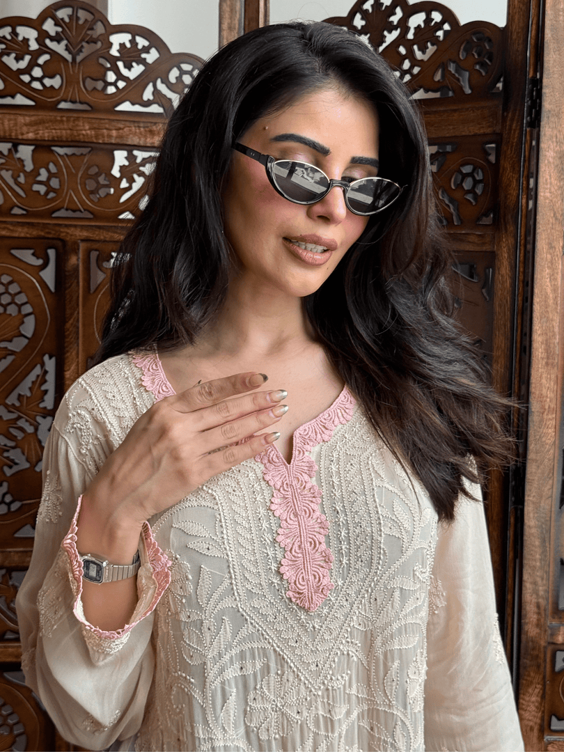 Korli Viscose Designer Short Kurti