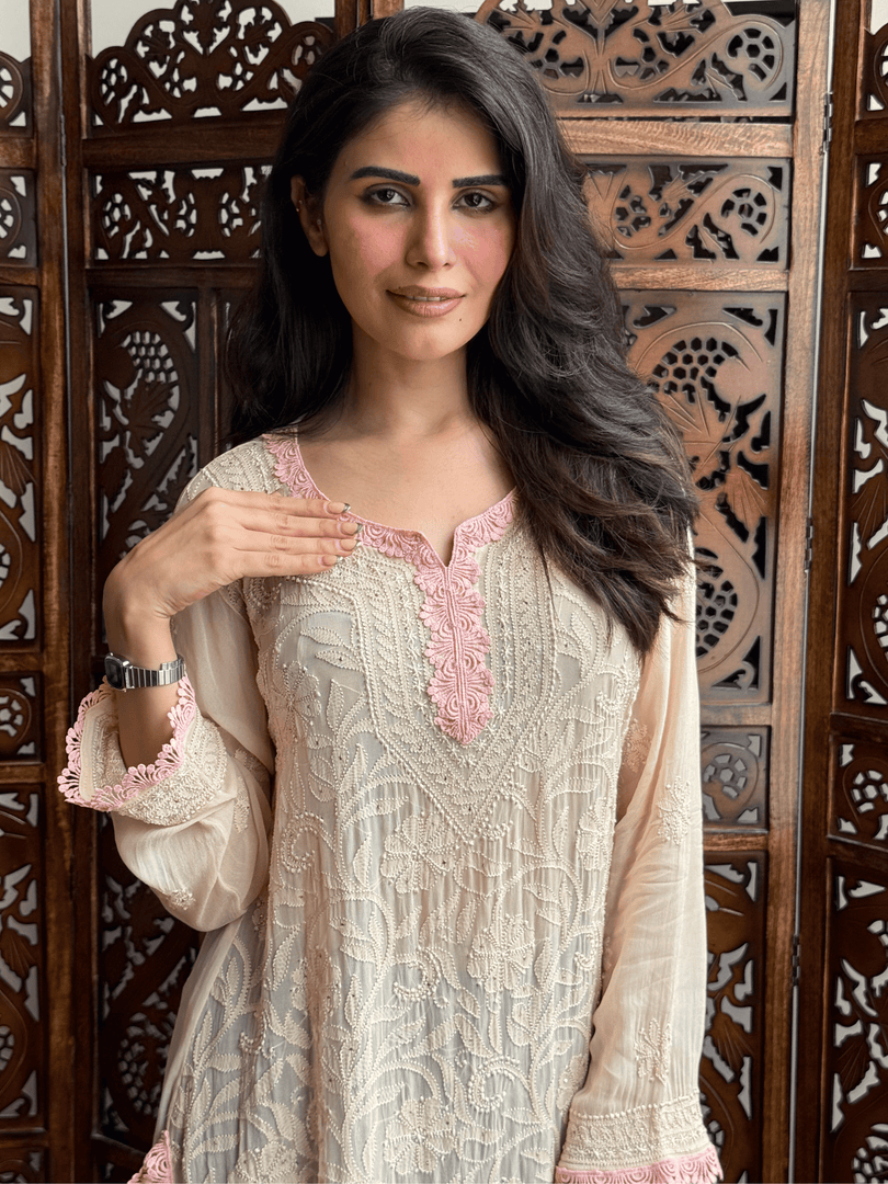 Korli Viscose Designer Short Kurti