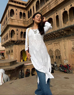 Load image into Gallery viewer, Ada Modal Chikankari Kurti
