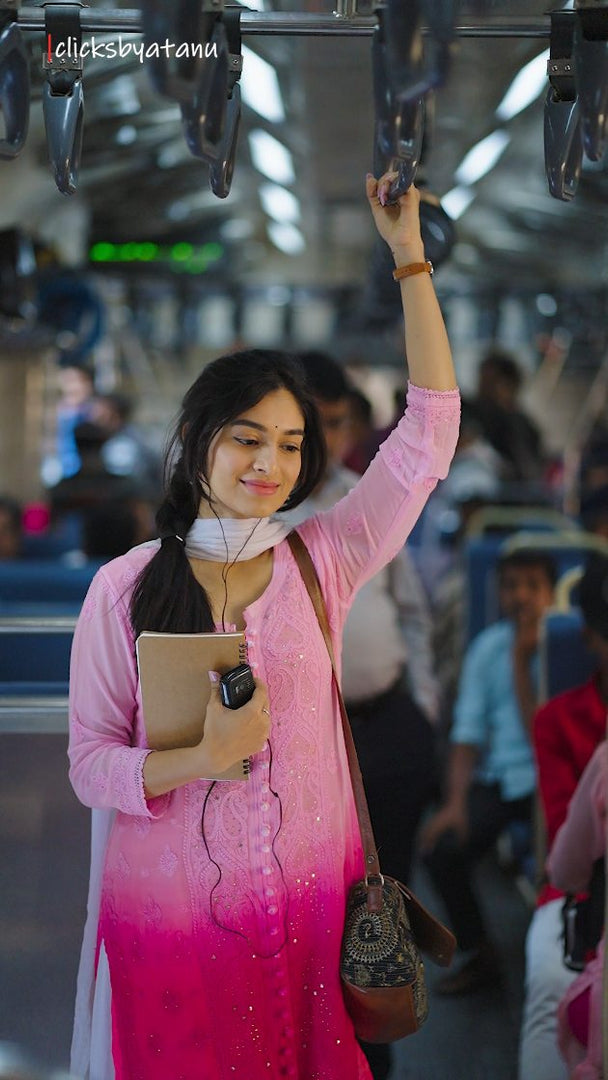 Mahiya Mukaish Front Pannel Kurti