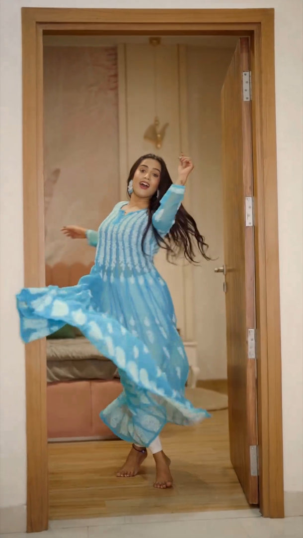 Premika Flared 56 Kali Anarkali Dress