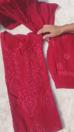 Load image into Gallery viewer, Khwab 3D Handwork Chikankari Kurti Set