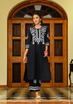 Load image into Gallery viewer, Sahiba Mul Cotton Kurti Pallazo Set
