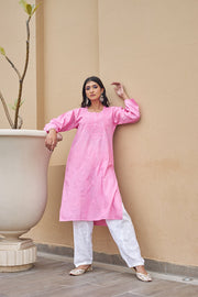 Kanak Cotton Aari Kurti