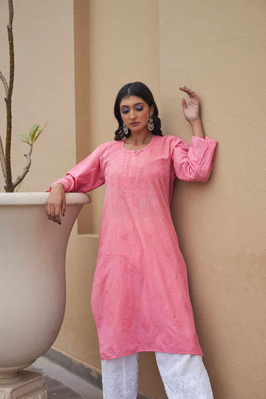 Kanak Cotton Aari Kurti