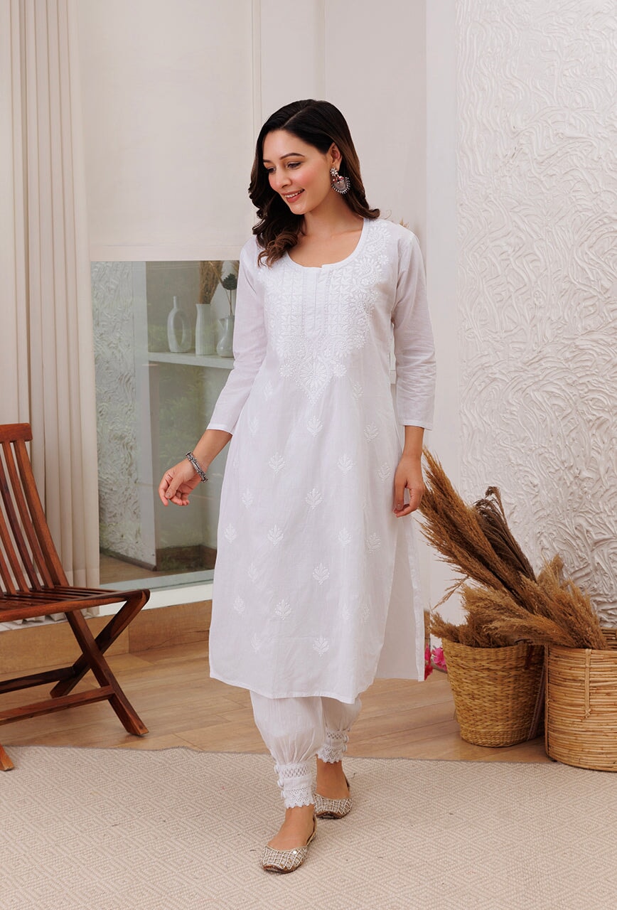 Kanak Cotton Aari Kurti