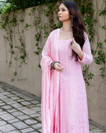 Load image into Gallery viewer, Shagun Viscose Heavy Anarkali &amp; Dupatta Set