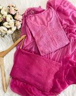 Load image into Gallery viewer, Bahar Ombre Dyed Chikankari Set
