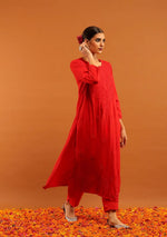 Load image into Gallery viewer, Rozy Premium Rayon Chikankari  Kurti