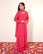 Load image into Gallery viewer, Nagma Premium Chikankari Mukaish Viscose Set
