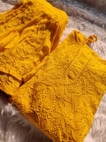 Load image into Gallery viewer, Fennil Styled Strappy Viscose Set Yellow Viscos Georgette