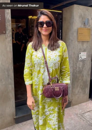 Zainab Mul Cotton Chikankari Kurti