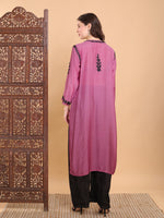 Load image into Gallery viewer, Pratha 3D Chikankari Muslin Kurta

