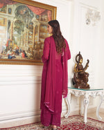 Load image into Gallery viewer, Nagma Premium Chikankari Mukaish Viscose Set
