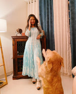 Load image into Gallery viewer, Premika Flared 56 Kali Anarkali Dress
