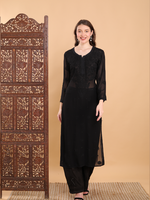 Load image into Gallery viewer, Mrunal Viscose Chikankari Kurti
