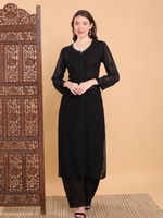 Load image into Gallery viewer, Mrunal Viscose Chikankari Kurti
