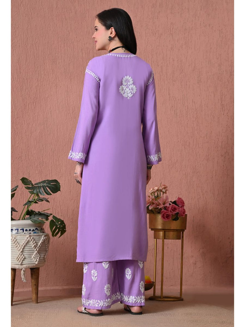 Daniya Premium Chikankari Rayon Co-ord Sets