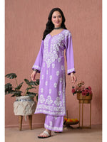 Load image into Gallery viewer, Daniya Premium Chikankari Rayon Co-ord Sets