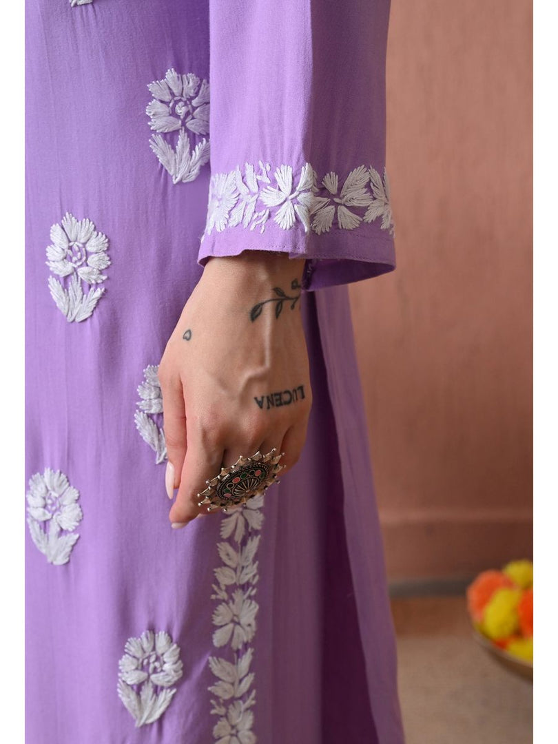 Daniya Premium Chikankari Rayon Co-ord Sets
