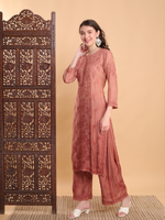 Load image into Gallery viewer, Mallika Muslin Dyed Kurti Set