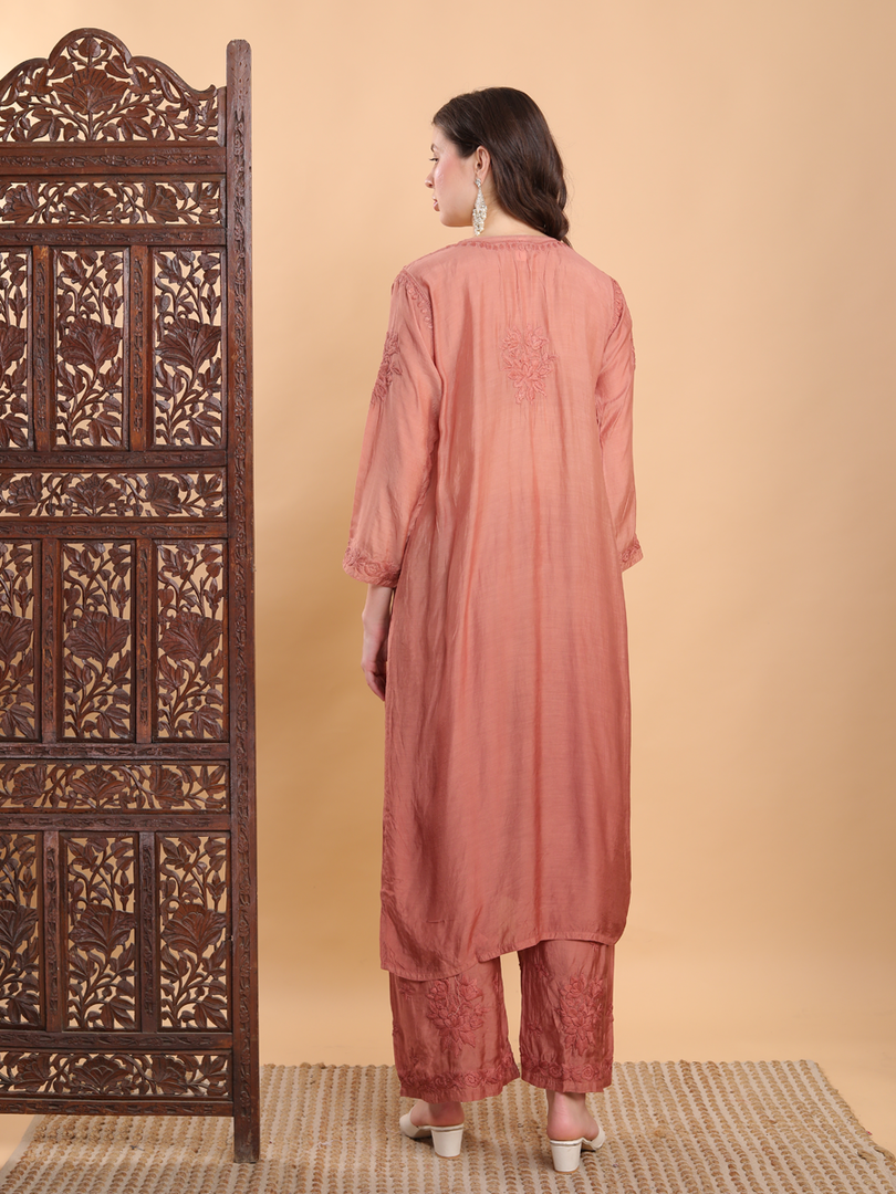 Mallika Muslin Dyed Kurti Set