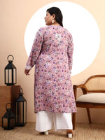 Load image into Gallery viewer, Safak Mul Chikankari Plus Size Kurti