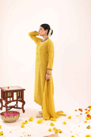 Nagma Premium Chikankari Mukaish Kurti Set