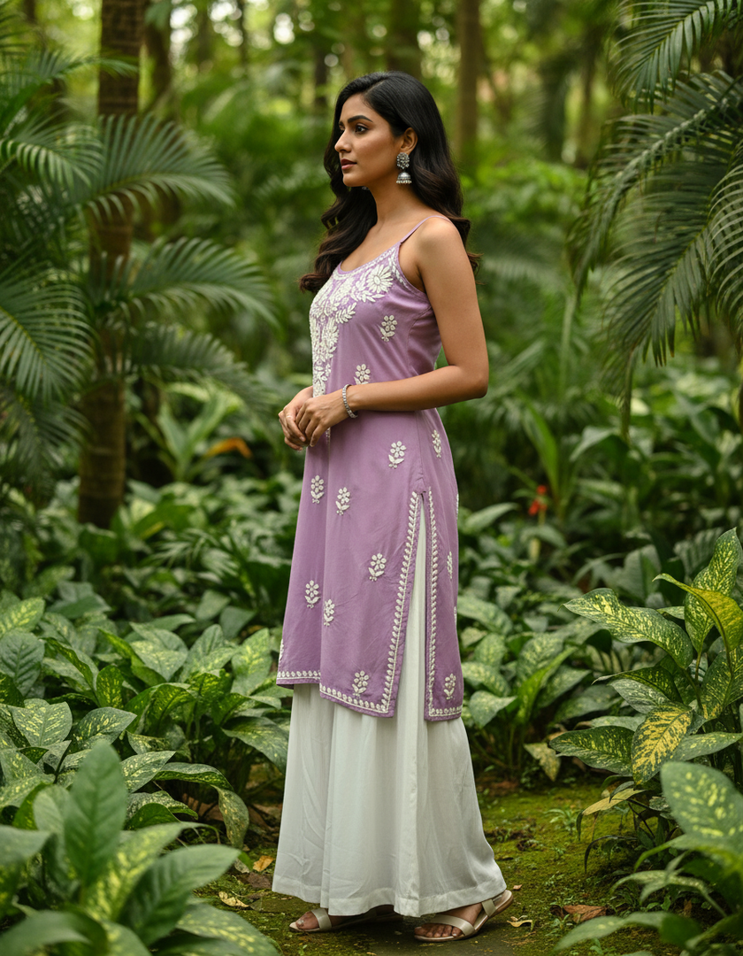 Anushka Noodle Chikankari Kurti