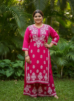 Load image into Gallery viewer, Daniya Premium Chikankari Rayon Co-ord Sets
