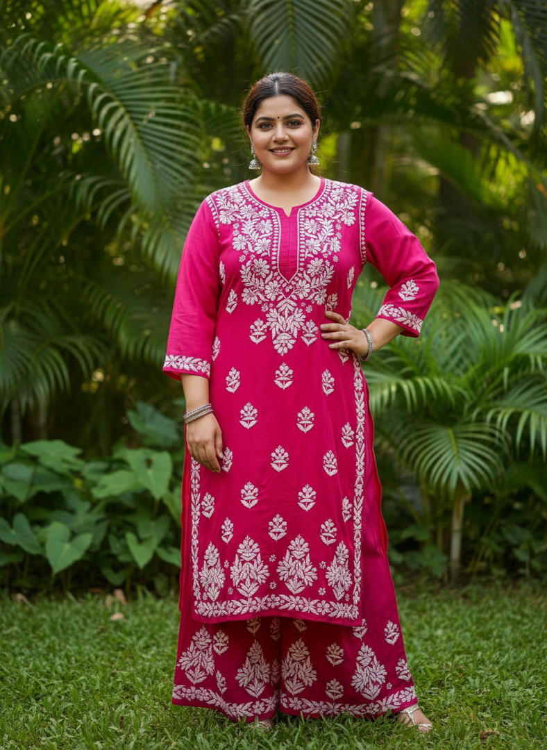 Daniya Premium Chikankari Rayon Co-ord Sets