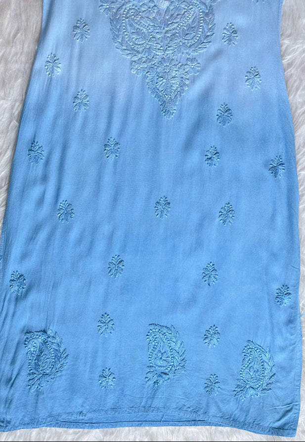 Riva Ombre Chikankari Kurti