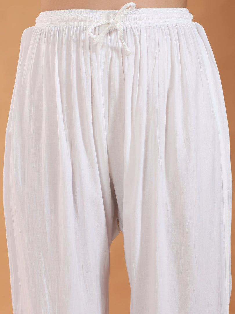 Karry Rayon Chikankari Kurti Pallazo Set