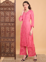 Load image into Gallery viewer, Mallika Muslin Dyed Kurti Set